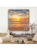 MuchoWow Leinwand bilder Sonnenuntergang Meer (BxH)