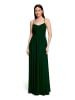 Vera Mont Abendkleid mit Plissee in Dark Moss