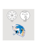Sonic Kinder Regenschirm Transparent Ø 71 cm – Ringgriff