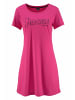 Vivance Active Sleepshirt in pink, schwarz