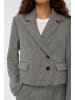 Soaked in Luxury Blazer SLNanine Gerade Passform in Grey Herringbone