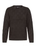 Oxmo Strickpullover OXFSINVA in Braun