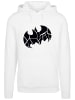 F4NT4STIC Hoodie DC Comics Batman Logo in weiß