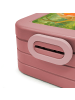 Mr. & Mrs. Panda MEPAL Bentobox Rotkehlchen Federn Design ohne S... in Rot Pastell