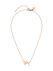 PURELEI Kette Letter Heart Y Rosegold