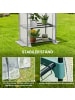 Outsunny Gewächshaus in Weiß 70L x 50B x 160H cm