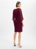Vera Mont Cocktailkleid in aubergine - 0001