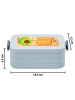 Mr. & Mrs. Panda MEPAL Bentobox Avocado Toast Design ohne Spruch in Blau Pastell