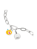 Thomas Sabo Smileyworld® Laughing Charm-Anhänger Connect in silber, bunt