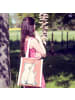 Mr. & Mrs. Panda Shopping Tasche Eisbär Faul Design mit Spruch in Weiß