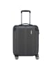 travelite City - 4-Rollen-Kabinentrolley S 55 cm (rot) in anthracite