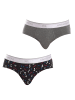 Kisses and Love 2er-Set: Slip in Black