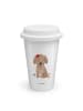 Mr. & Mrs. Panda Tumbler Hund Dame ohne Spruch in Weiß