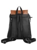 Cluty City-Rucksack echt Leder in cognac