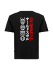 OLDSKULL T-Shirt Asian Icons Oldskull Graphic in Black