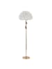 Mauro Ferretti Stehlampe mit weißen Federn cm Ø 50x165