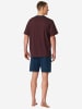 Schiesser Pyjama Comfort Essentials in rot, blau