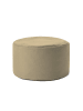 Lumaland Sitzsack-Hocker Pouf rund 50l beige  Braun