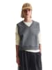 Marc O'Polo DENIM Sweat-Pullunder im College-Stil regular in Asphalt Melange