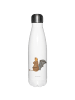 Mr. & Mrs. Panda Trinkflasche Edelstahl Fledermaus Sitzen ohne S... in Weiß