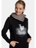 Harry Potter Schalkragenpullover Harry Potter Patronus in schwarz/grau