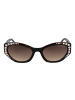 Marciano by Guess Damen Sonnenbrillen Katzenauge Braun