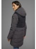 Polarino Winterjacke in Anthrazit-schwarz