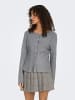 ONLY Strickjacke in Medium Grey Melange