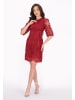 faina Women Dress in wine red