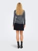 JDY Strickpullover in Dark Grey Melange