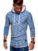 behype Feinstrickpullover B-PHIL in blau