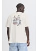 !SOLID Rundhalsshirt SDPEHR in Weiß