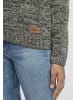 Oxmo Strickjacke OXPhiladelphia 21300541-ME Cardigan mit Kapuze in Grau