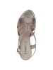 Caprice Sandalette in BROWN METALLIC