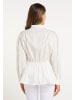 faina Bluse in Wollweiss