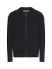 Camel Active Stickjacke mit Bomberkragen in Navyblau