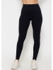 SASSYCLASSY High Waist Sportleggings in Schwarz