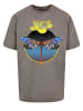 F4NT4STIC Oversize T-Shirt YES Dragonfly Tour V1 in Asphalt