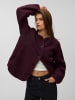 Vero Moda Teddyfell Jacke in Winetasting