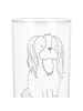 Mr. & Mrs. Panda Wasserglas Hund Cavalier King Charles Spaniel m... in Transparent
