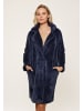 Linga Dore - Fluffy Kleid in Dark denim