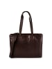 Plevier Power Shopper Tasche Leder 31 cm Laptopfach braun