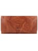mano Donna Aurona Geldbörse RFID Leder 19 cm cognac