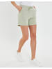 Threadbare Sweatshorts THB Spencer Jersey Tie Waist Short in Grün