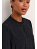 Kaffe Langarm-Bluse KAfreya Regular fit in Black Deep