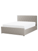 Beliani Doppelbett ROCHEFORT in Grau - (W) 170 x (H) 99 x (L) 214 cm