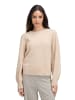 CARTOON Strickpullover mit Rundhalsausschnitt in Beige