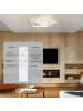 ZMH Deckenleuchte LED Dimmbar - 50W Deckenlampe weiße mit Fernbedienung Modern