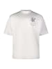 SikSilk T-Shirt Logo in White