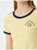 KOTON TSHIRT SS in Gelb